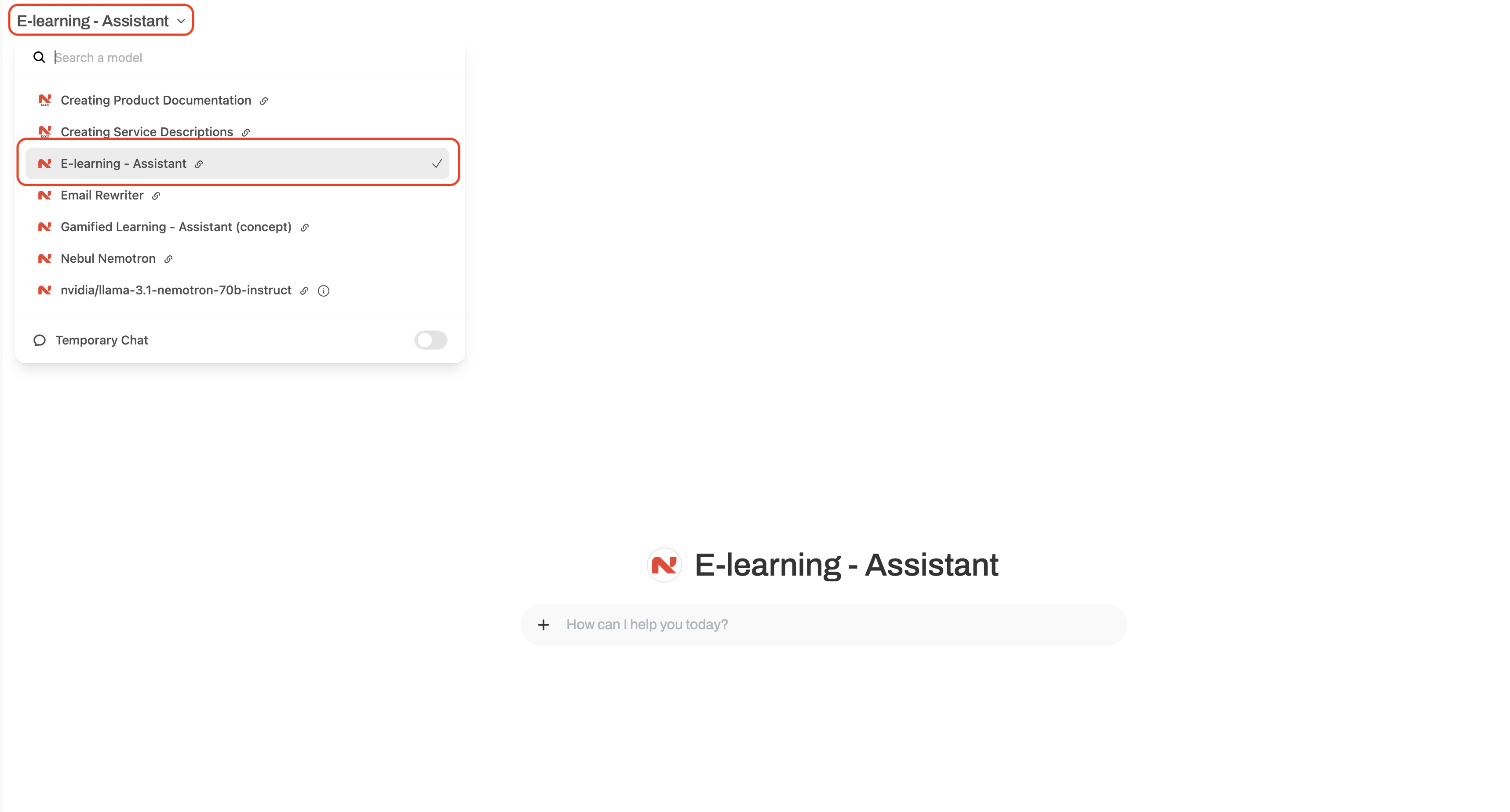 using assistant